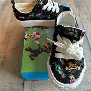 Super Mario Kids Shoes - Black